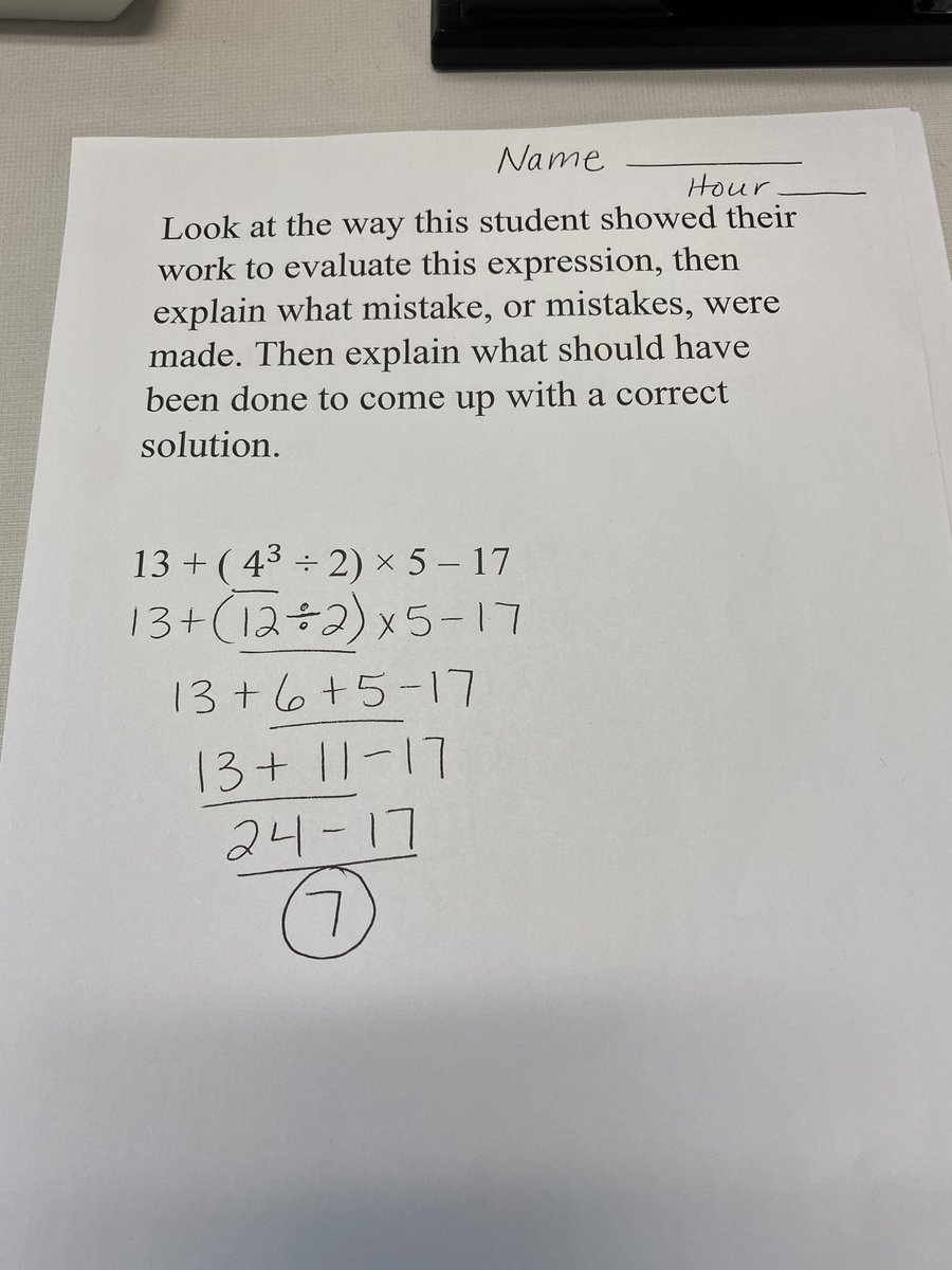 DrGuerrero17's tweet photo. 6th gr math teachers using their PLC time to create their next mastery connect DOK 3 formative assessment. #datadriven #PLCsinaction #big3 @YeagerBrent @PaulakovichA @trendinged https://t.co/B6I4Psijoq