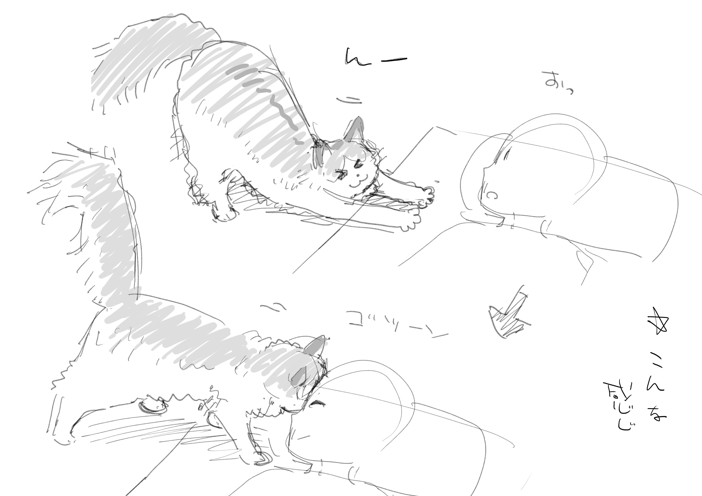 @rikotekibaniko 昔描いた落書き 