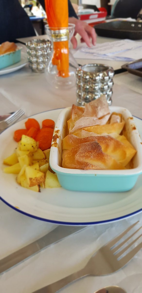 StreetlyHFC's tweet photo. We have had an excellent afternoon of cooking. All students produced some amazing dishes. Well done to Darcy and Tommie who are through to the finals at Walsall College to compete against another school. https://t.co/H9l8rlVv2j