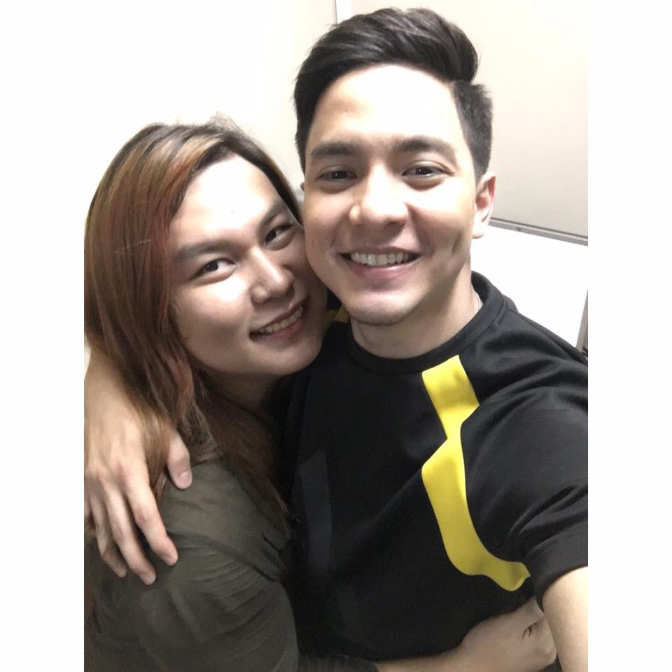 everyone can make me smile but only you can make me happy ☺️☺️☺️ @aldenrichards02 #ThrowbackPhoto #ThreeYearsAgo
