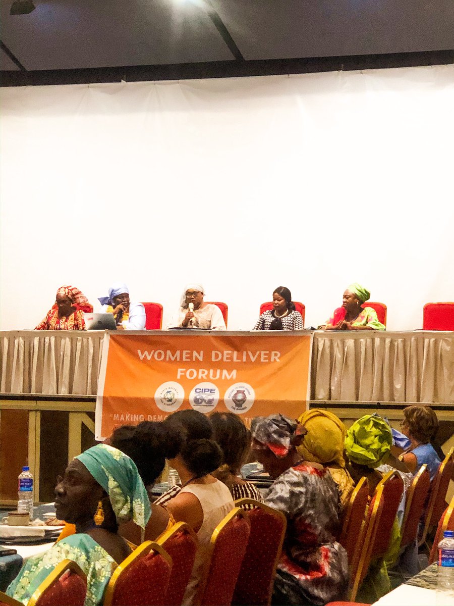 IsatouBah_'s tweet photo. Participating in the Women Deliver Forum in the Gambia, now speaking is the Mayor of Banjul Rohey Malick Sowe. #sectorstogether4prosperity https://t.co/rM9HjYSzzR