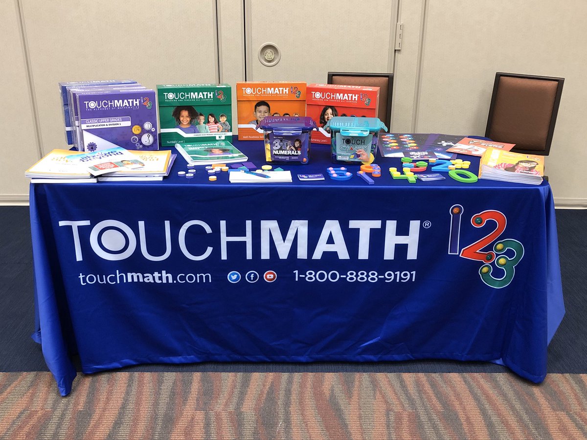 Excited to present <a href="/TouchMath/">TouchMath®</a> and chat with teachers <a href="/RichlandTwo/">Richland School District Two</a> School District SpEd Vendor Fair. #touchmath #specialeducation