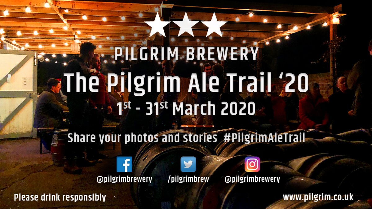 PilgrimBrew's tweet photo. It's March, the Pilgrim Ale Trail 2020 is underway! #beer #ale #ilovereigate #reigate #redhill #taproom #craftbeer #pilgrimbrewery #craftbrewery #local #surrey #caskbeer #kegbeer #awesome #music #livemusic #PilgrimAleTrail https://t.co/7Vv7xhn6Gf
