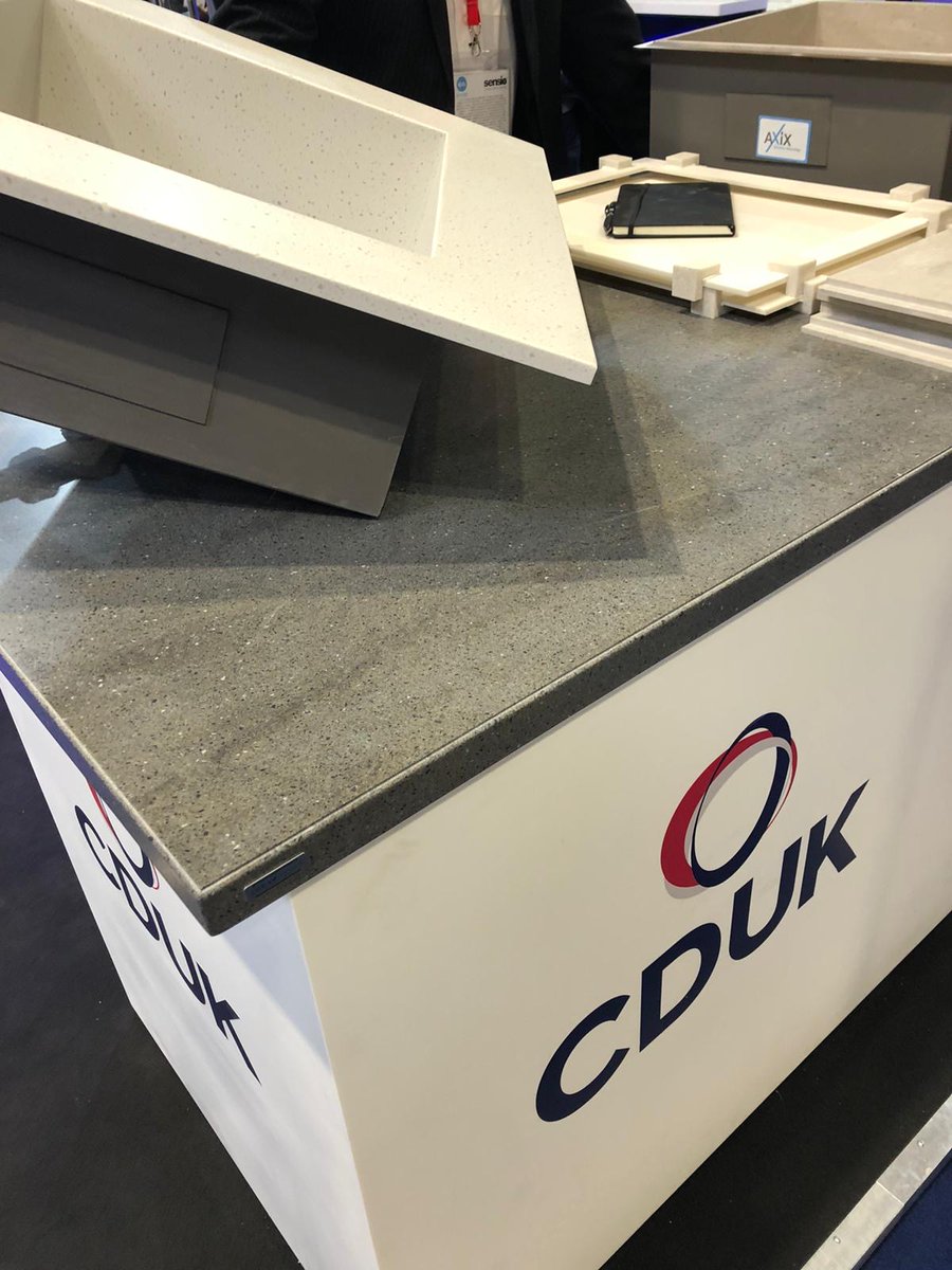 godalmingluxury's tweet photo. @1810co has a great display @kbb_birmingham. Get yourself there to see what they have on display, including the copper trough which you will see @godalmingluxury in April inconjuction with @cdukltd Natural Concrete with textura effect https://t.co/rsBXob9lBM
