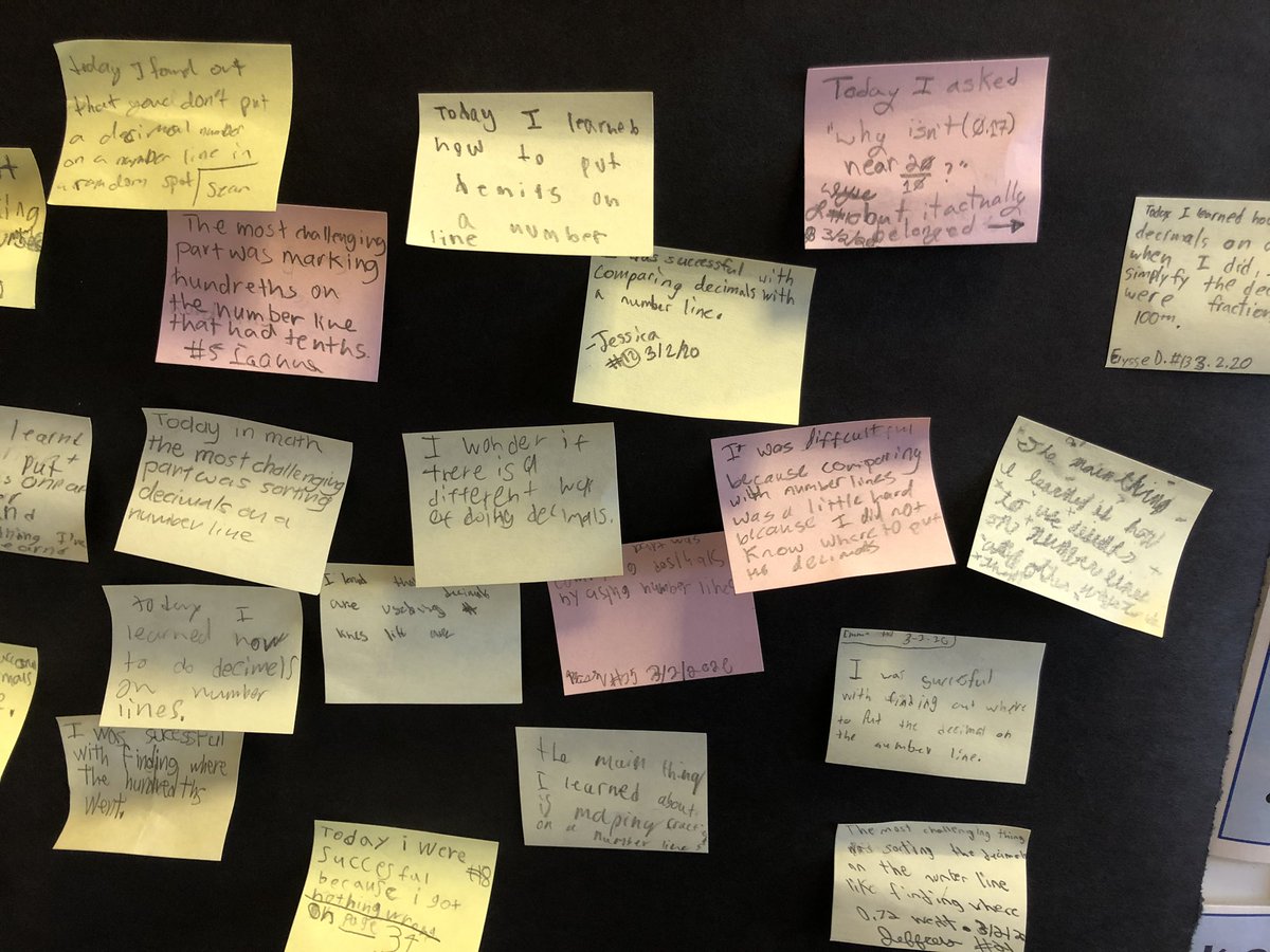 makemathstick's tweet photo. Writing reflections on our math learning target today! Theyβre getting so good at it!! #makemathstick @NCTM https://t.co/mjnp1qq1iG