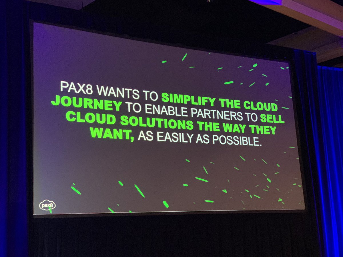 TheChannelCo's tweet photo. .@pax8 delivers on their mission so you will have more time to build your business. #XCH20 https://t.co/2lW3ndi5oC