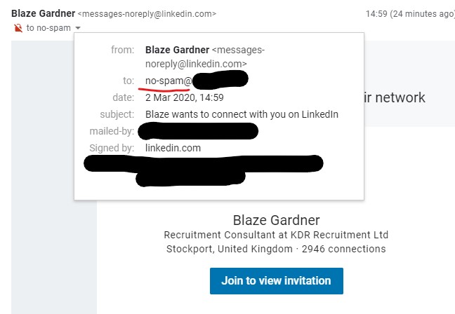 Smudge202's tweet photo. Blaze Gardner @KDRrecruitment 

This is not how you make friends... https://t.co/gwBhxEUBW9