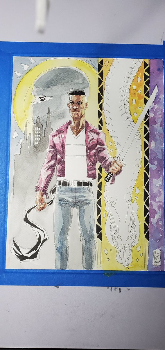 WORSEBRAIN's tweet photo. #JohnnysLaw COVER BY @CesarFeliciano!!
Hand painted! This is giving me that @DakotaUniverse vibe that I wanted. #DeltaverseComics is kickin ass in 2020.
#IAMCOMICSGATE
Sign up for the email list to get the FREE 10 page prequel by this artist! https://t.co/Lma1Nbvw6y https://t.co/kAXM1Qmjou