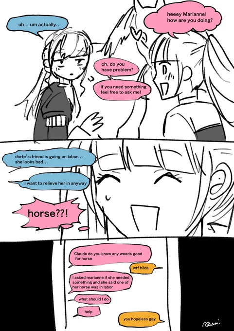 Hilda x Marianne 