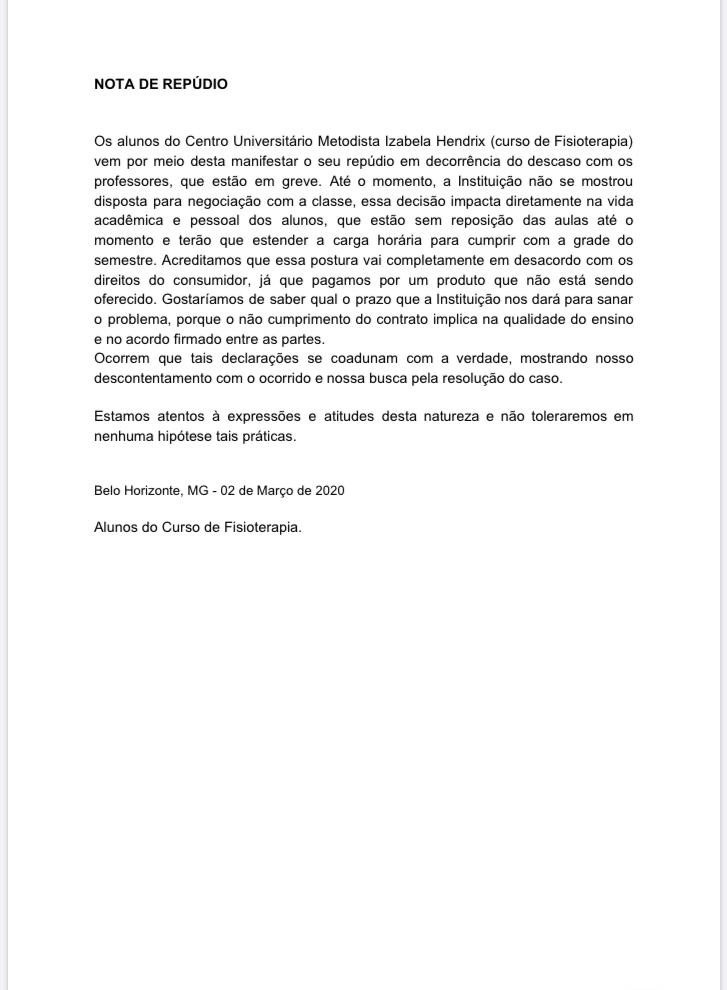 cibelepsilva's tweet image. A gente paga a mensalidade, mas a faculdade não paga os funcionários!!!  Que feio Izabela Hendrix!!! 🙄#greve #sinpro #mg1 #globominas