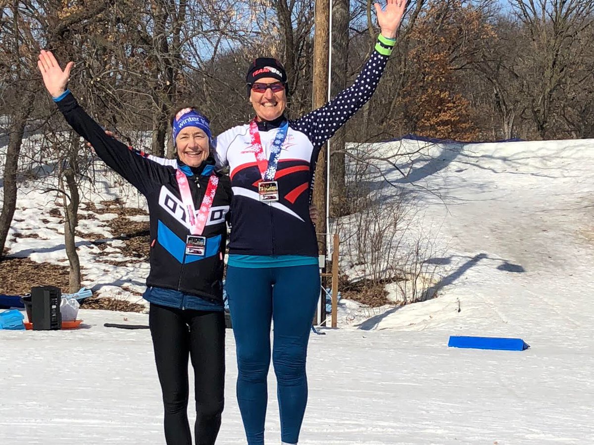 USATFoundation's tweet photo. We had the Winter National Triathlon this past weekend and two of our Foundation Fantasy Teammates won their age groups!!
❄️❄️
Tove and Jerry Shere of Ohio were victorious in the women’s 65-69 and men’s 75-79 categories!!
❄️❄️
#Encourage #Inspire #Ignite #pathwaystotri https://t.co/GHc4MMUGIG