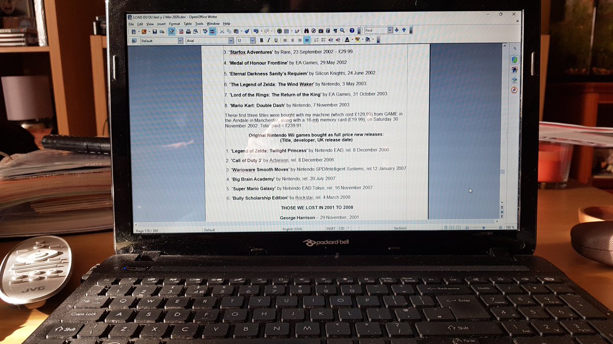 MarkRJones1970's tweet photo. I'm still writing my book LOAD DIJ DIJ. I underestimated how much has happened in the last 10yrs or so so getting that all in order& written is taking priority. All the stuff before that is done&dusted. It has to have an end #MarkJonesBook #ZXSpectrum #OceanSoftware #retrogaming https://t.co/3psNZeWuw1