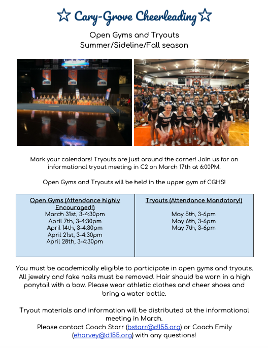 Cary-Grove Cheer tweet media