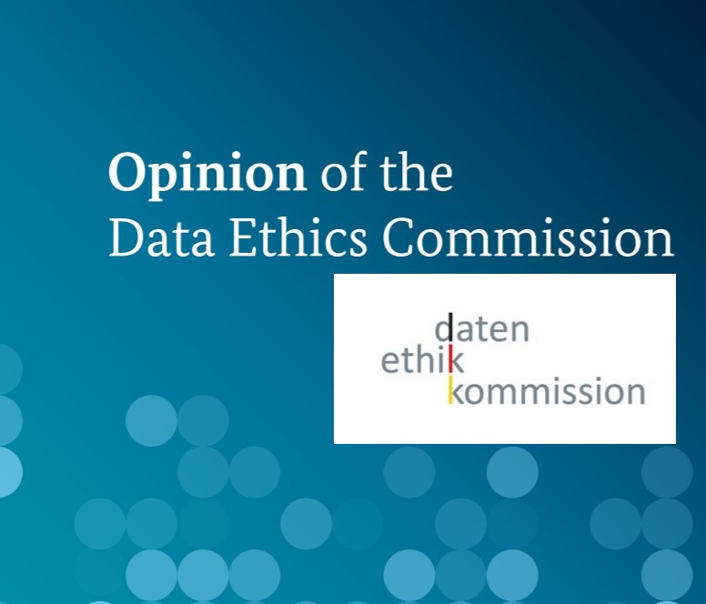 maria_axente's tweet photo. In case you missed it - the fabulous "Opinion of the Data Ethics Commission" report  is now available in English!
Digging into 238 pages of pure delight.
Thank you @PaulNemitz and team! #AIEthics #ResponsibleAI
https://t.co/PLRsdgj4HD https://t.co/nnByIUxbDC