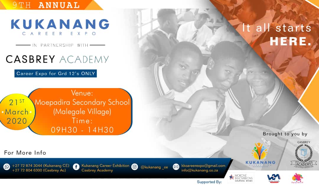 KukanangCE's tweet photo. We are counting 19 days before the big day.  

Application admissions are open at some institutions, come and find out more on the 21st.

#KKCE9 
#itallstartshere https://t.co/y4kZJSMRkW