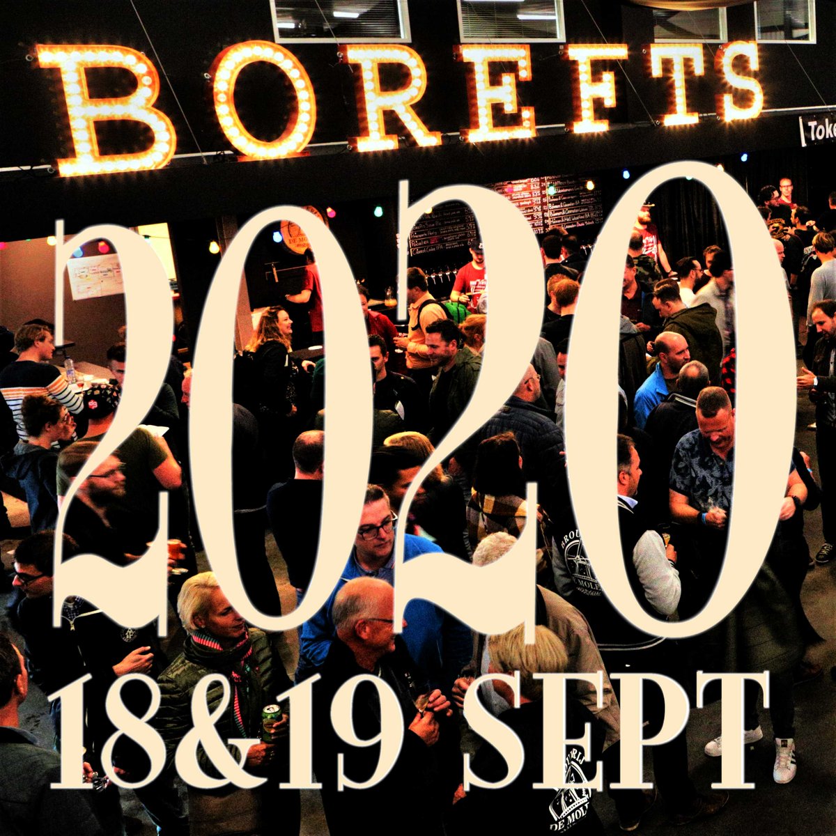 Borefts 2020 dates are set: 18 &amp; 19 September! The 12th edition of our annual have-good-beer-with-good-friends-celebration. 
Stay tuned for the start of ticket sale (pre-sale only) #borefts2020