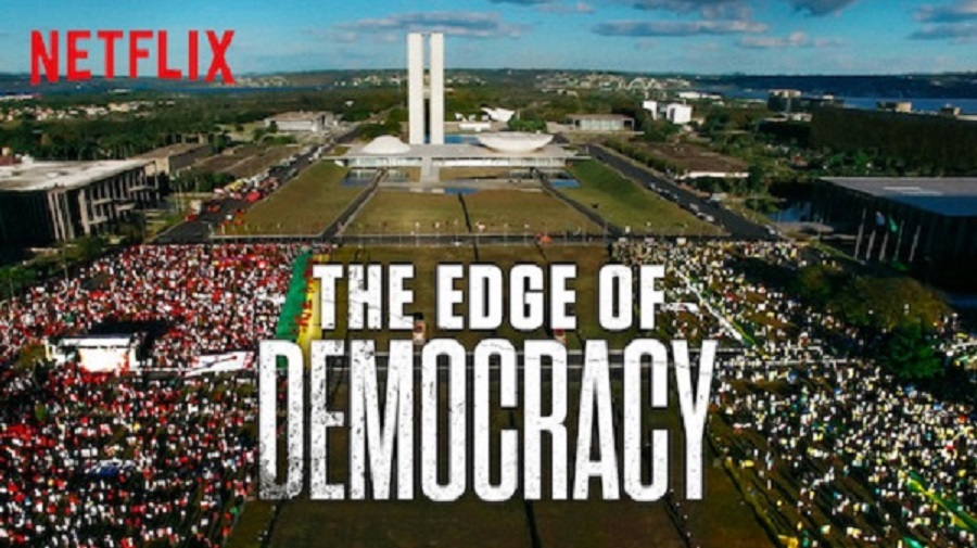BrazilatBrown's tweet photo. Join us tomorrow night for a screening of The Edge of Democracy, a critically-acclaimed documentary about two presidencies in Brazil. We will also be hosting the film's director, Petra Costa, on March 10th. https://t.co/rUmBOf2LRY