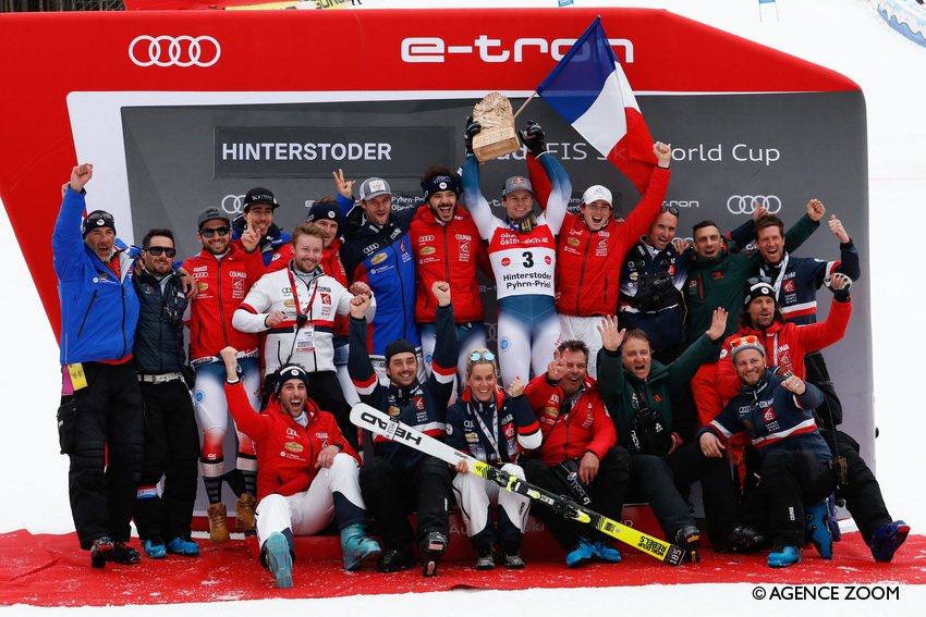 AlexPinturault's tweet photo. Hinterstoder Ich mag dich !😍 #victory #GS #WhatAWeekEnd #ThanksToEverybody Congrat's @filipzubcic10 & @h_kristoffersen for some strong skiing !! 👊 https://t.co/U0rWmrr2zg