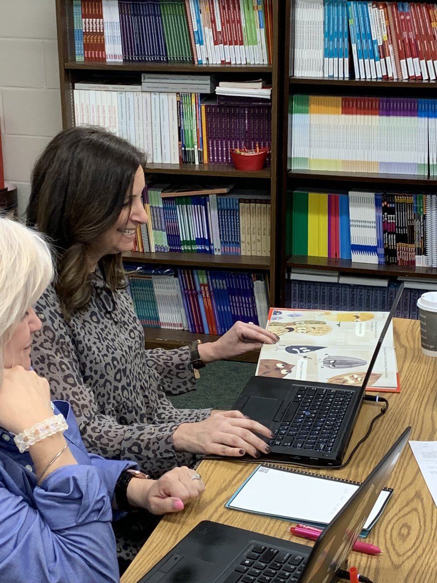 SandersES1's tweet photo. Our Academic Coaches @kath_bender &amp; @laine3kat had so much fun reading #thebadseed and #thecoolbeans for #RAACobb reaching hundreds of students across @CobbSchools this morning! Thank you to @REDye2013 and #cobbintech for making this happen! #ReadAcrossAmericaDay https://t.co/byhN1HPICd