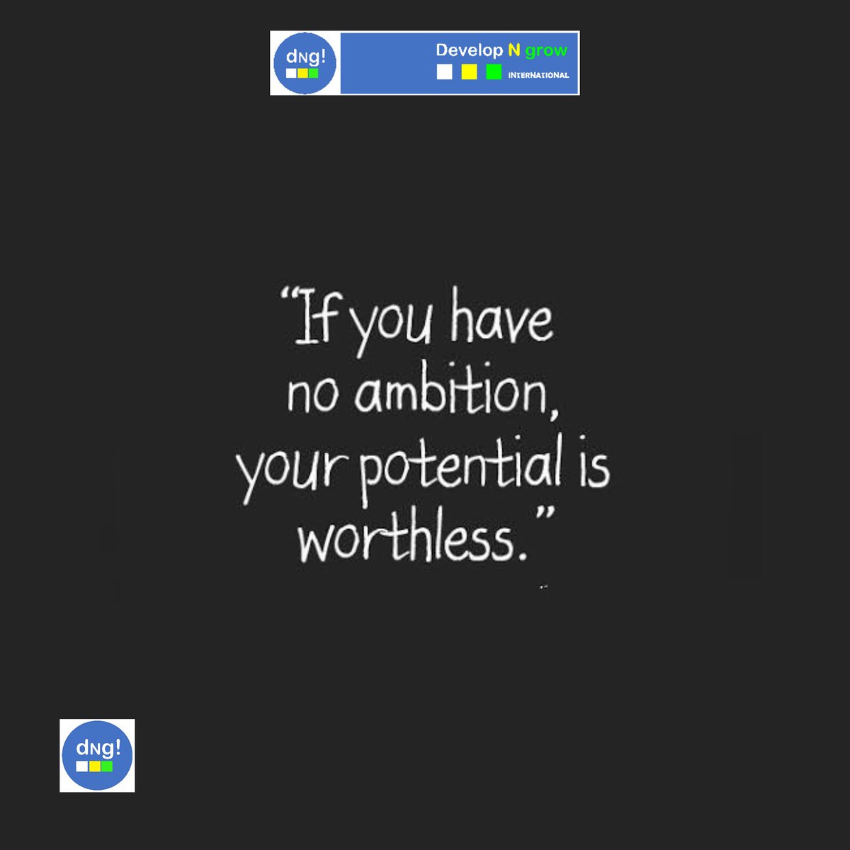 developngrow1's tweet image. If you have no ambition, your potential is worthless.
#developngrow 
@DevelopNgrow