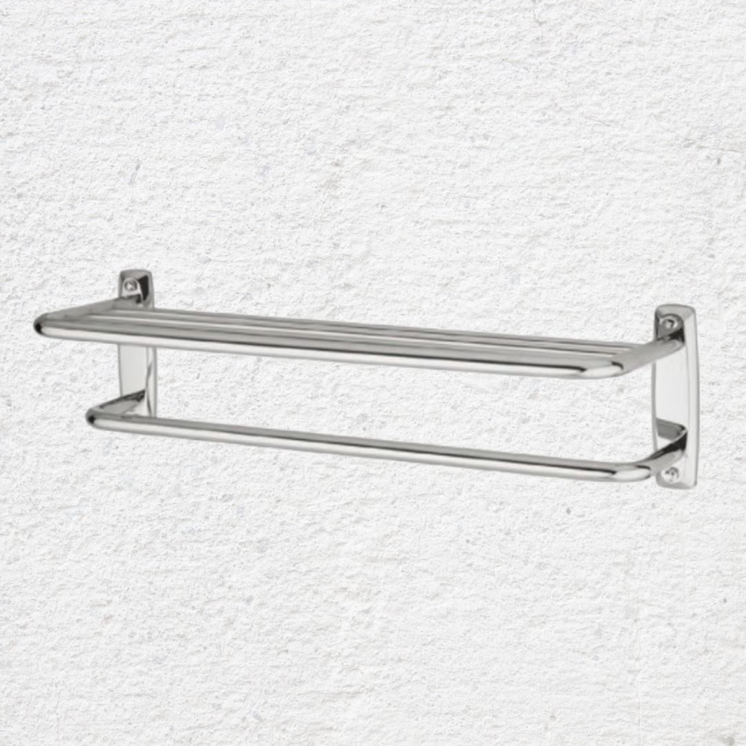 SuministroHotel's tweet photo. Toallero repisa baño para habitaciones de #hotel 

#bañohotel #toallero https://t.co/mmxIsGa8LG