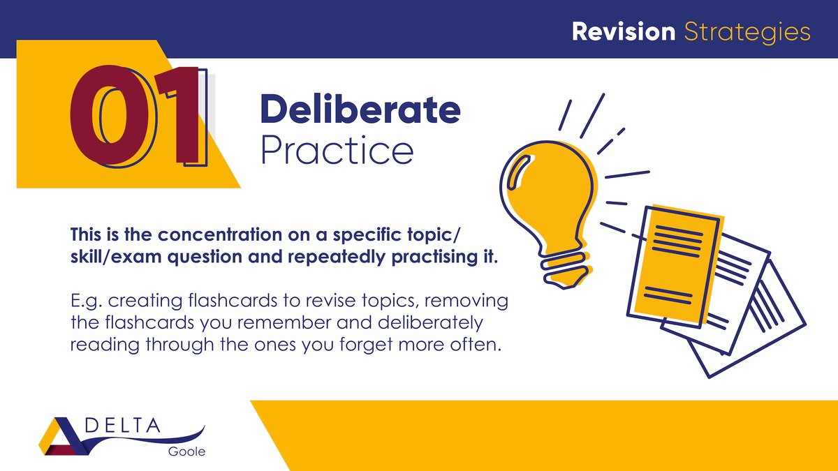 DeltaGoole's tweet image. A new week &amp;amp; a new #revisiontip to help you smash #mockexams &amp;amp; gear up properly for #GCSE2020! Flash cards are a fantastic way to revise &amp;amp; to take information on board, especially when you take the time to deliberately practice themes that you forget more often!