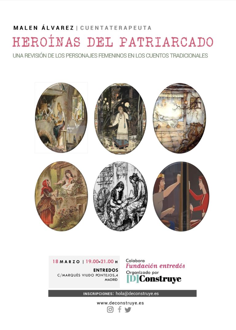 DeconstruyeAsoc's tweet photo. 18 de marzo a las⌚ 19.00 en @Entre2erestu #8M #8Marzo #FelizLunes #ViolenciaMachista #patriarcado @DisneySpain @Cuentos_peques #cuentacuentos #niñas @IgualdadGob #literaturainfantil @MadridIgualdad @litera #cuentosdiversos @FamiliaDiversa @FamiliasDiversa https://t.co/LveDUT4Isd