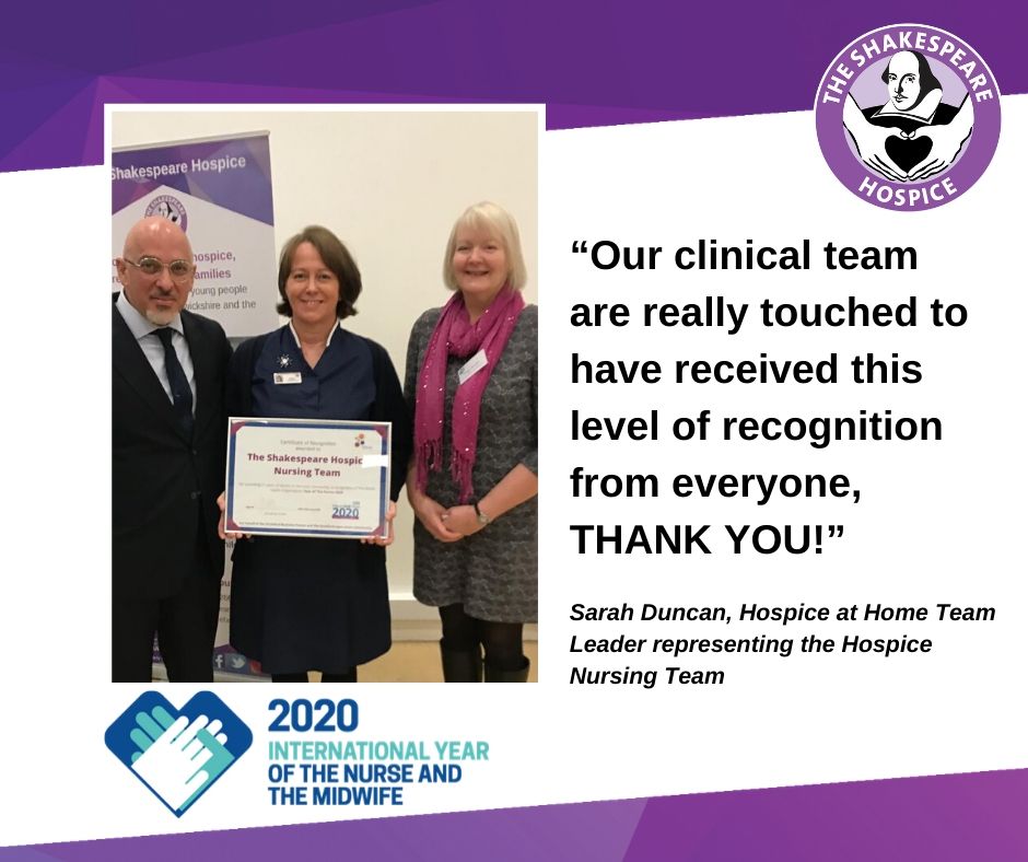 TheBardsHospice's tweet photo. Our Hospice nurses were really touched to receive a certificate of recognition for their service to the community over the past 21 years at @TalkBusinessUK #overbreakfast. Thank you for your support and making us your #charityoftheday

#SupportNurses @nadhimzahawi @jonosmith https://t.co/X04UQLqswY