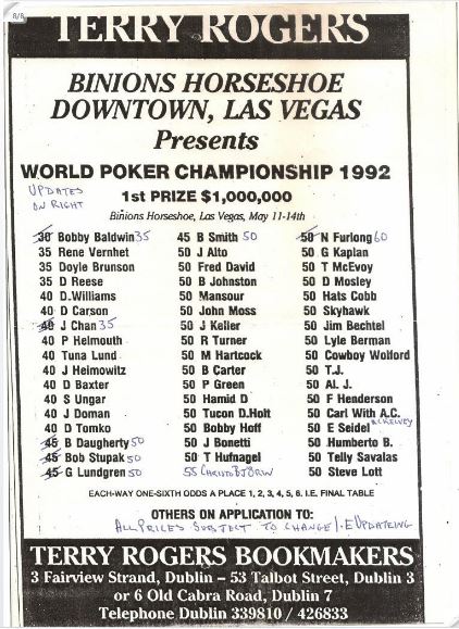 Terry rogers poker player