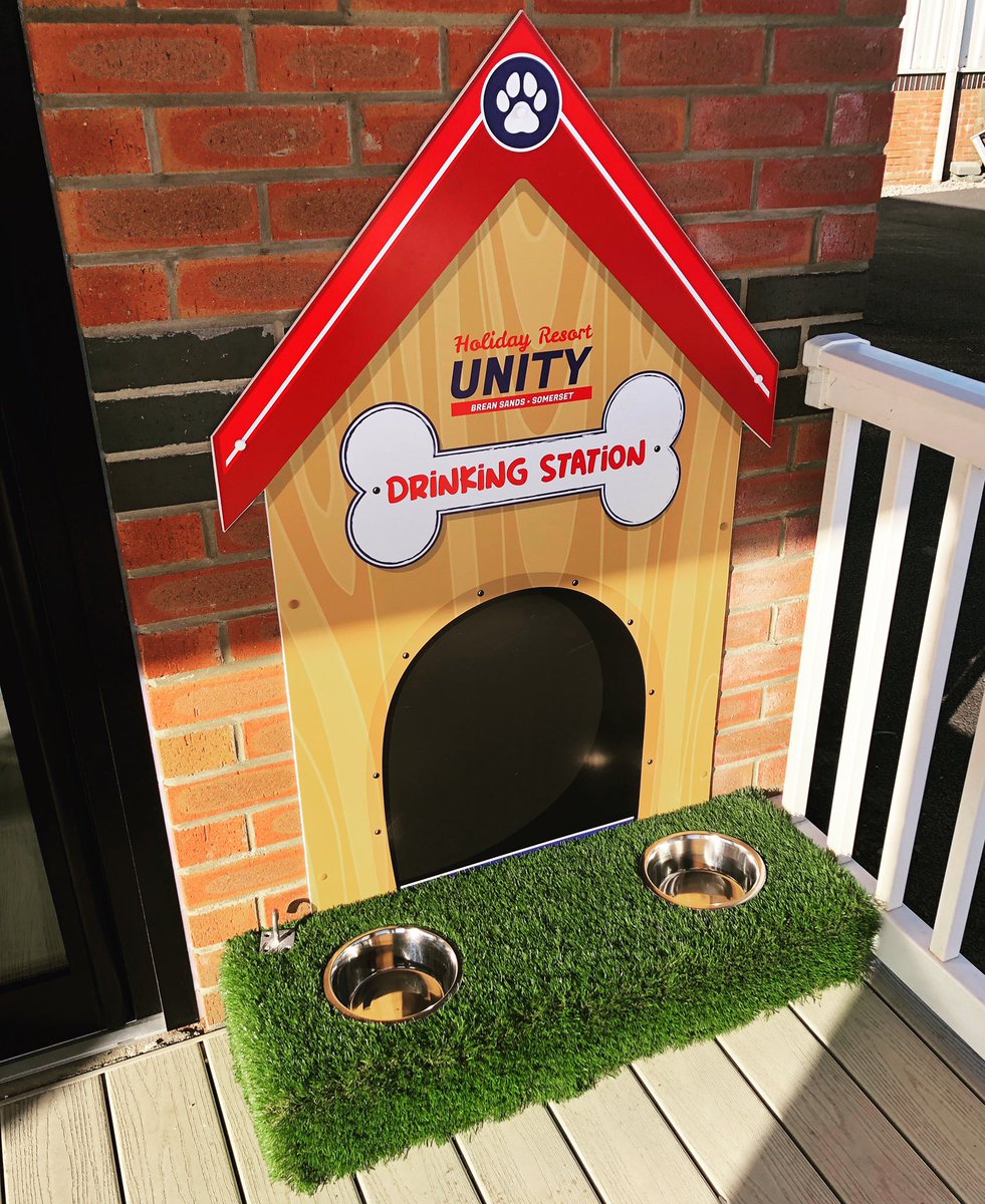 HRUCaravanSales's tweet photo. A great new addition outside the sales office!

You’ll find these new doggy drinking stations located all around the resort 🐶🐾 #welovedogs #dogfriendlypark #happinesssorted https://t.co/5ntmUqQ35B
