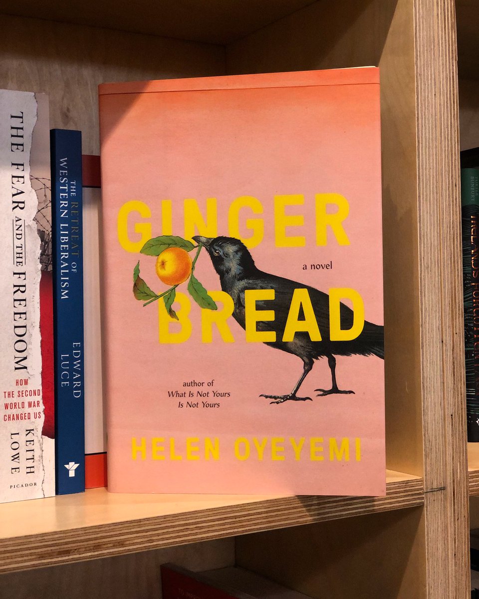 LITonHSt's tweet photo. Our March book selection is #Gingerbread by Helen Oyeyemi! Join us to discuss this book Sunday, March 29th at 6 PM at @solidstatedc.

Books available at 10% off at @solidstatedc! https://t.co/KQa8Byugnp