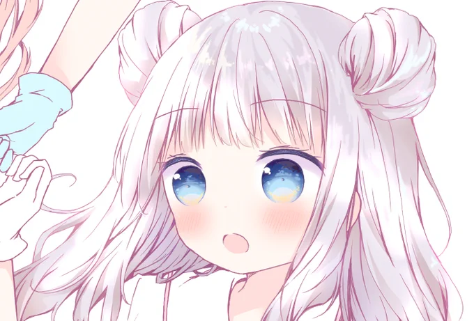 髪いい感じに塗れた気がする 