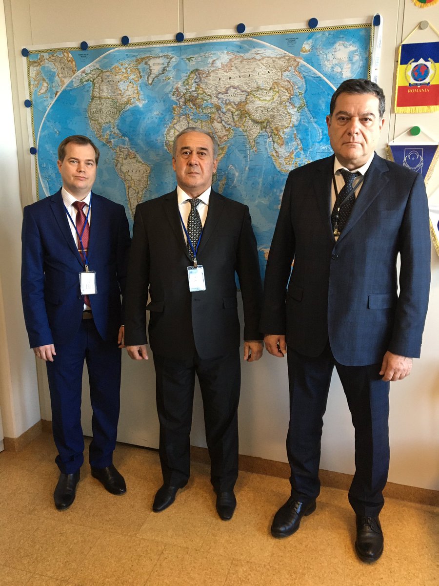 TMurshudlu's tweet photo. Meeting with Director of #CARICC Mr. Miralizoda on further cooperation within @CRIMJUST_UNODC @UNODC_Firearms #GLOTOC and forthcoming visits of #CERIAN & @GCC_CICCD to CARICC. @UNODC_BENATOC @UNODCBolivia @hatemaly69 https://t.co/QehXoFMC6R