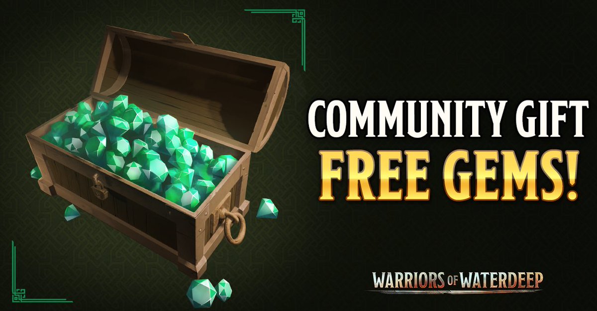 WOWaterdeep's tweet photo. 💎FREE GEMS💎

📜Skill check! Can you click the link below?

Collect Now!👉 https://t.co/gQNCwcyCay

#WOWaterdeep #dnd #dndgaming #mobilegaming #dungeonsanddragons https://t.co/bB3egvYddT