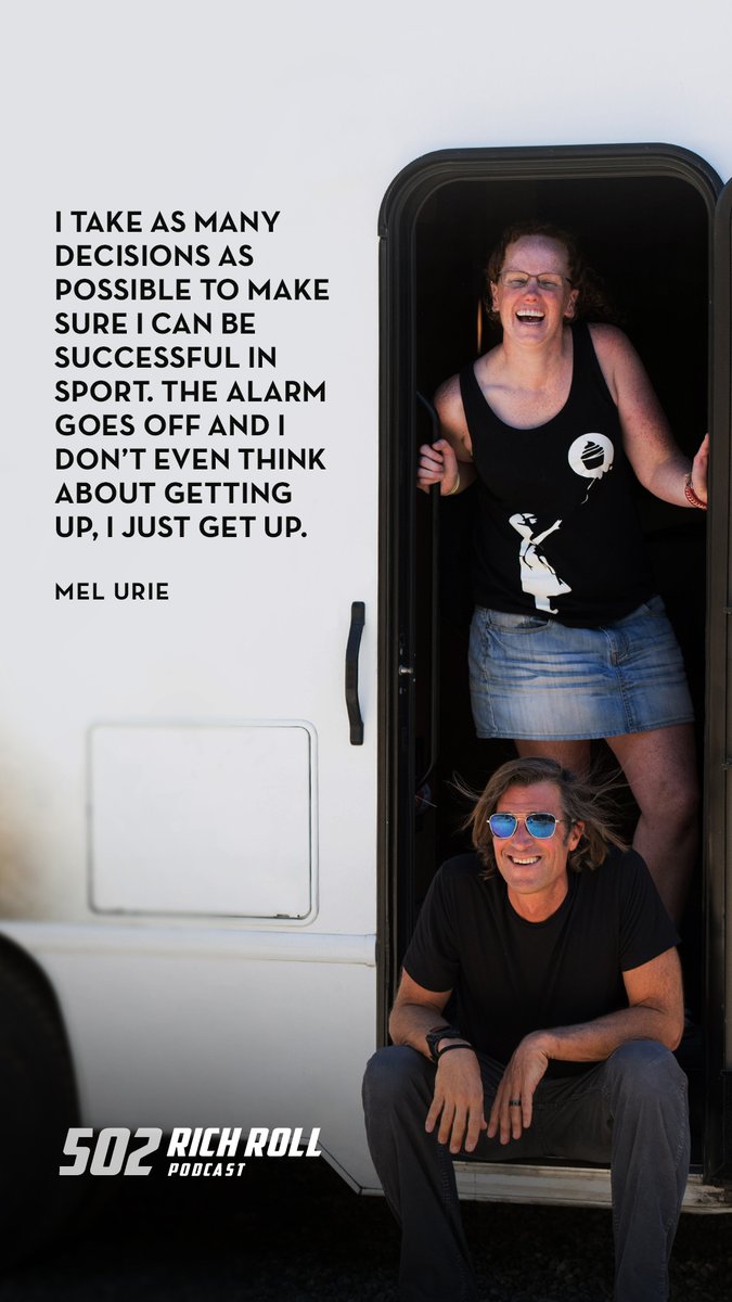 richroll's tweet image. In 136 hours, she swam 21mi from Catalina to LA, biked 400mi to Badwater Basin &amp;amp; ran 135mi across Death Valley. Today @rangamel drops a master class on mental toughness &amp;amp; living a 'No Excuse' life. #RRP 502 UP✌🏽🌱🏊🏼‍♀️🚴🏼‍♀️🏃🏽‍♀️
Web: bit.ly/richroll502
YT: bit.ly/melurie502