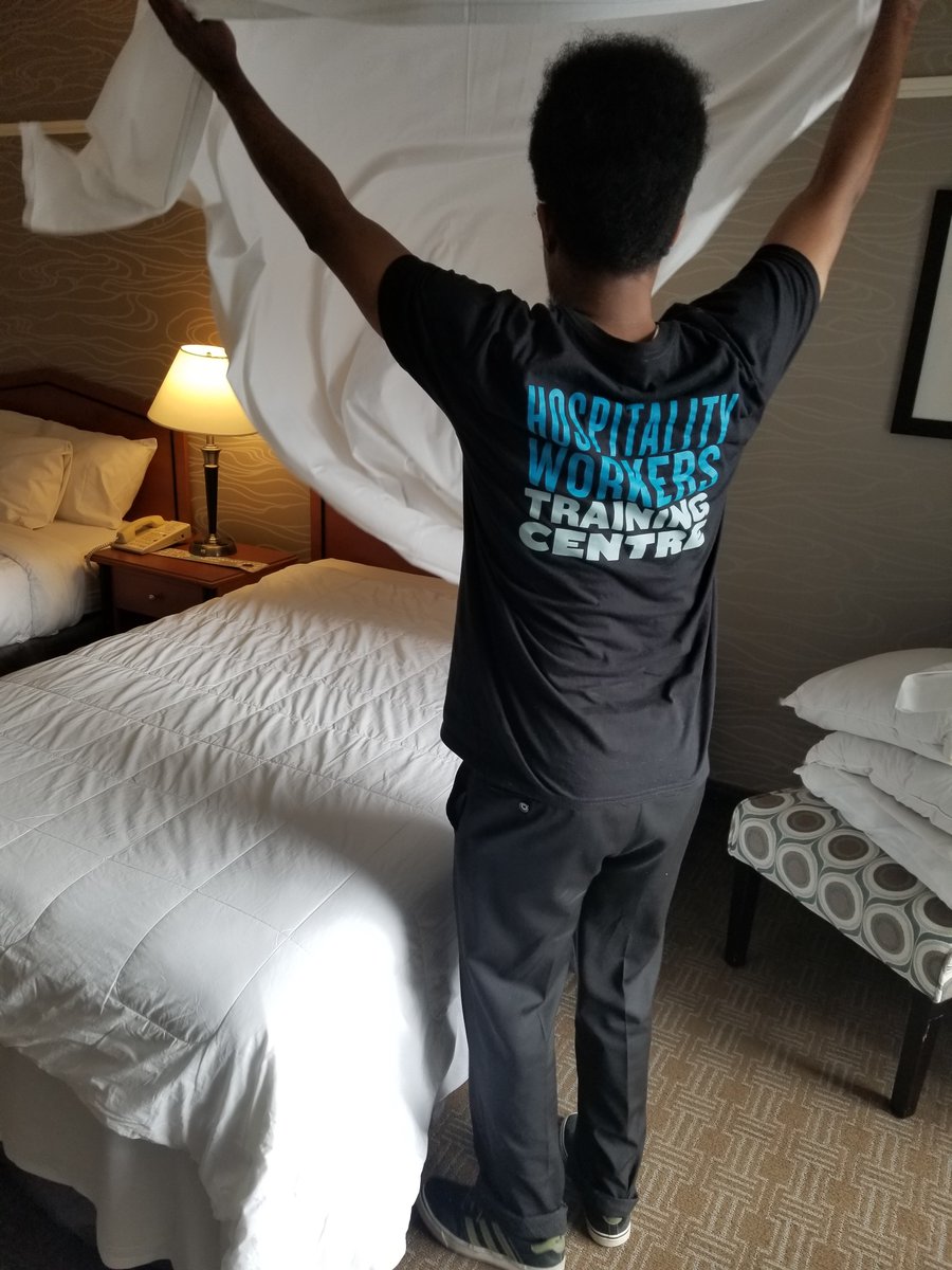 Hospitalitywrks's tweet photo. #MondayMotivation
#Traininginaction
Our Room Attendant training is a hands-on practical program.
#workplacedevelopment
#hospitalityindustry
#hospitality
#jobready
#training https://t.co/zfmiUctlyX
