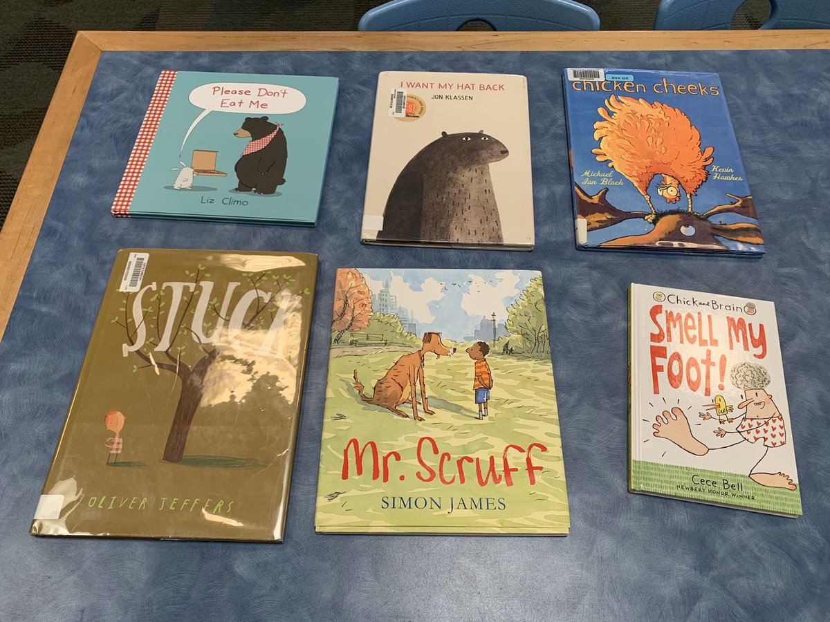 CurtisESLibrary's tweet image. Read Across America Week. K &amp;amp; 1 theme- silly stories! #oneccps