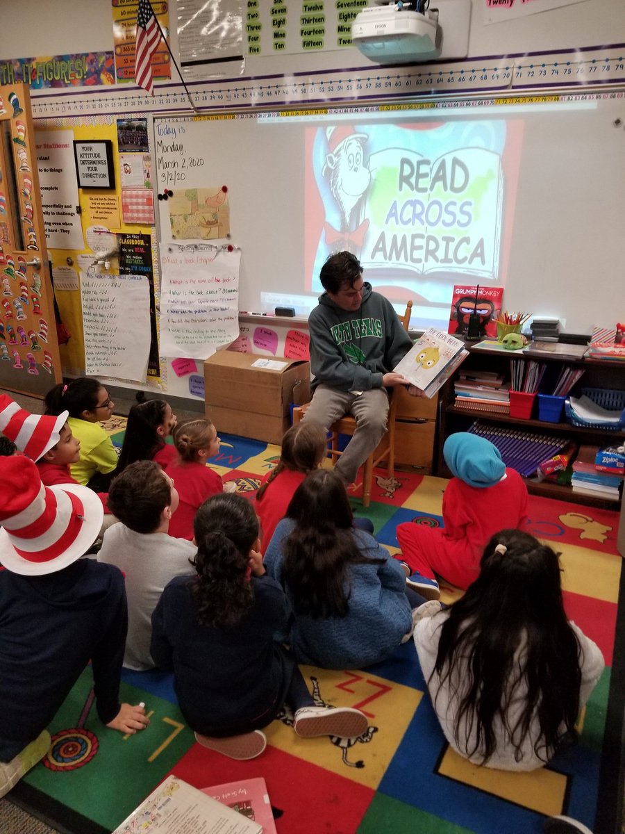 2ndKeene's tweet photo. #readacrossamericaday was a huge success this morning! Thank you @StarkPrincipal @PECoachT @caplin_alan and Mrs. Ahley Brown from central office for reading to us this morning! We can't wait to see what the afternoon holds! So many great books to read and enjoy! #celebratestark https://t.co/2AxJ52KTSU