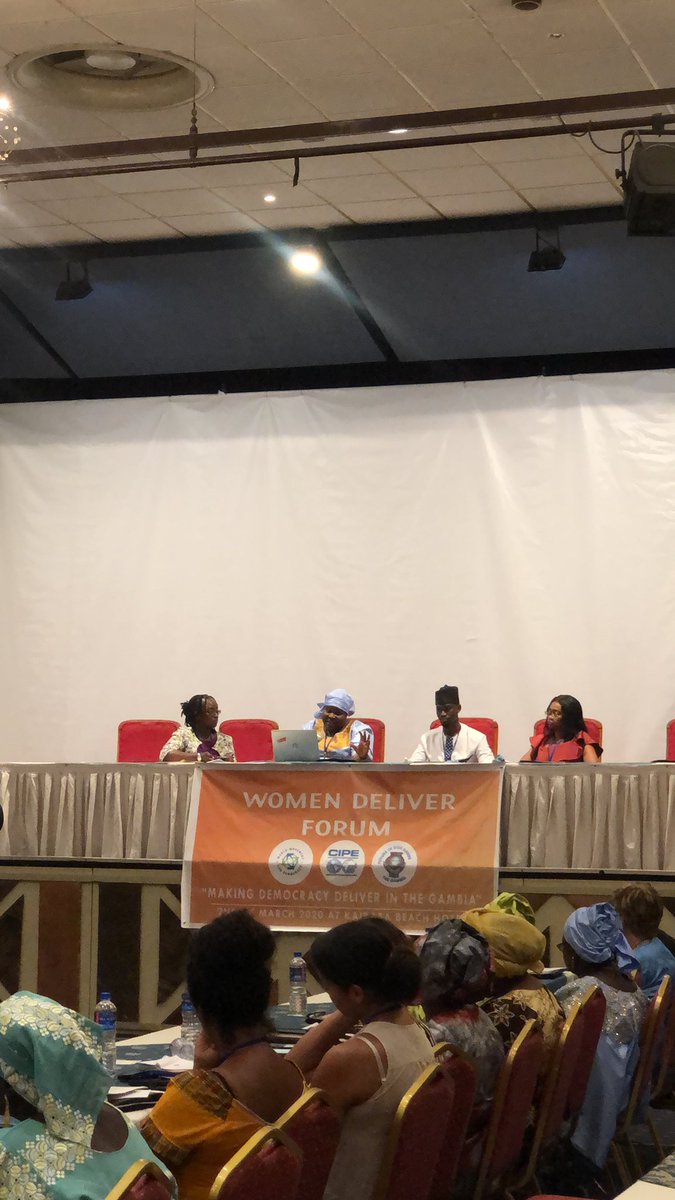 FIOHGambia's tweet photo. “It is only by working together that we can move forward.” - Fatou Jagne Senghor from Article 19 #Gambia https://t.co/u18nVqb7oN