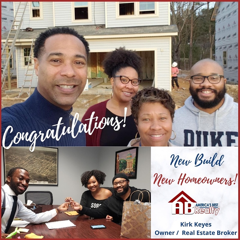 ABRealty919's tweet photo. Congratulations to our newest homeowners! Looking for a home in 2020? Let's start your search together! Contact us TODAY! #raleigh #durham #youragent #home #ncagent #ncbroker #realestate #homebuyer 
#newbuild #homeowner
***********
Kirk Keyes
America's Best Realty
919.957.4663 https://t.co/dN42NEe6hJ
