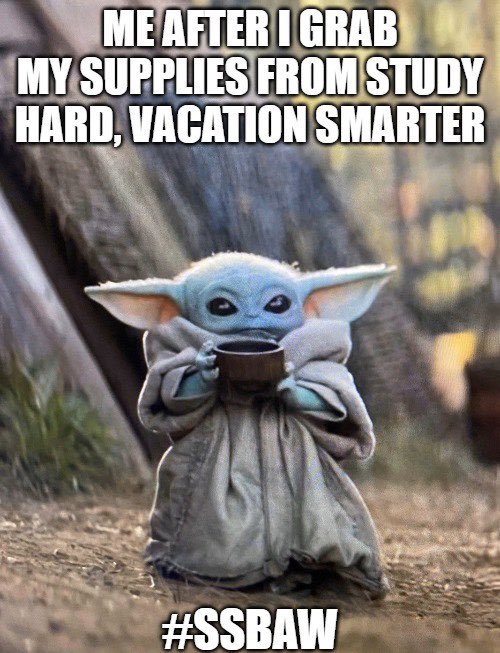 BBarrettPR's tweet image. Don’t forget to check out Study Hard, Vacation Smarter in the Patriots Lounge, Sub 1 from 12-2 today! #MimsPR #SSBAW
