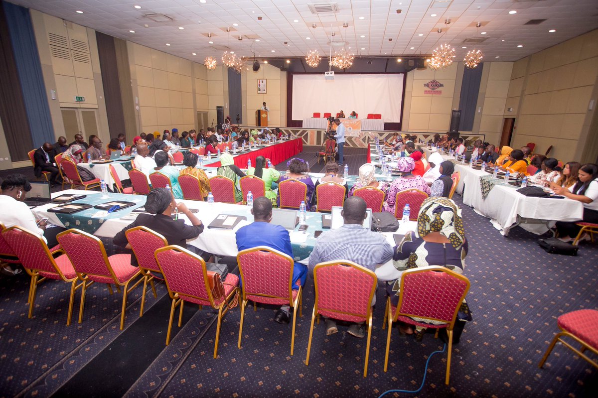 stateofmic's tweet photo. Women's participation in politics is a vital way of strengthening their voices and leadership capacities. Today, women leaders gather at the Kairaba Beach Hotel for the Women Deliver Forum to build inclusive voices to advance democracy in The Gambia.
 #SectorsTogether4Prosperity https://t.co/2d4ICcmgsF