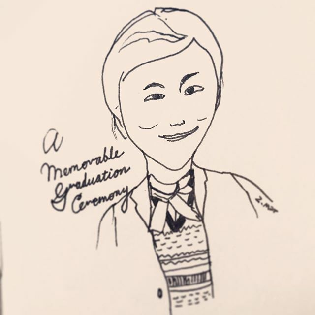 thinkingatom's tweet photo. A memorable graduation ceremony / 20200302
-
#memorable #graduation🎓 #ceremony #congratulations🎉 #happyday #woman #face #visage #daily #drawing #sketch #english #word #vocabulary #pen #art #illustration #design #onedrawingaday #drawingeveryday #daily… https://t.co/CGz7M6UY6W https://t.co/WVwyMsAv7k