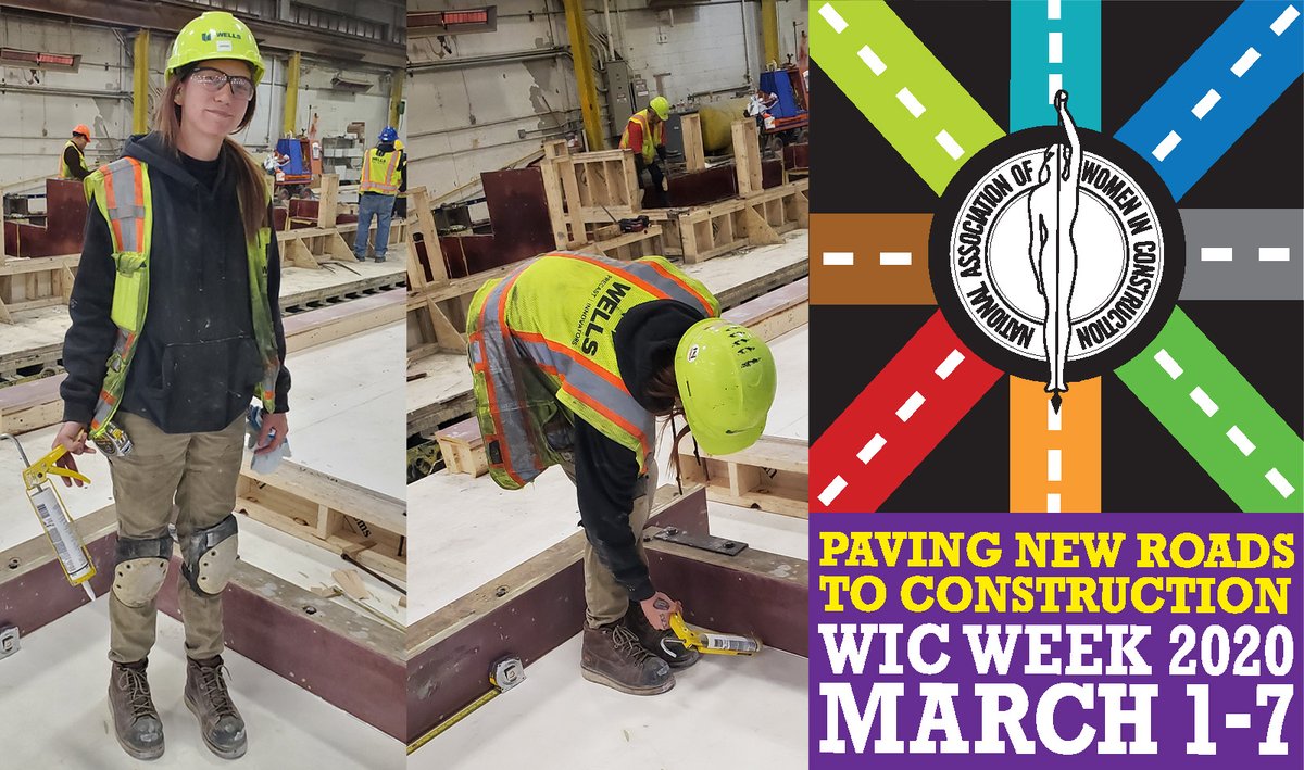 WellsConcrete's tweet photo. Help us celebrate Women In Construction Week with Sarah, the lone woman holding down the fort at our Denver facility! Keep up the awesome work! @nawicnational #WICWEEK2020 #LifeAtWells #WellsEvents #WomenInConstruction #WomenWhoBuild https://t.co/VQiep1ZkTC