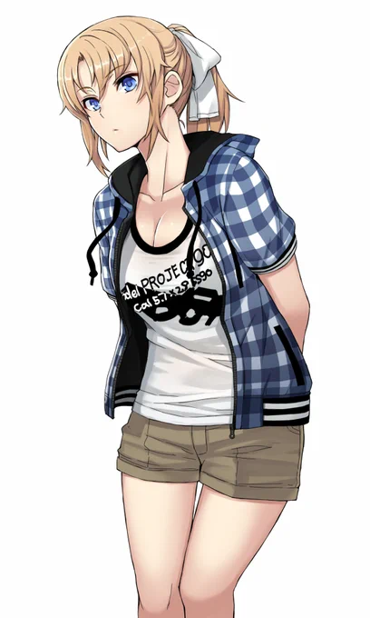以前描くだけ描いて放置してた金髪ちゃんrkgkを投下して寝る。
キャラの顔が安定しないのはいつもの事なので大目に見てつかぁさい。 