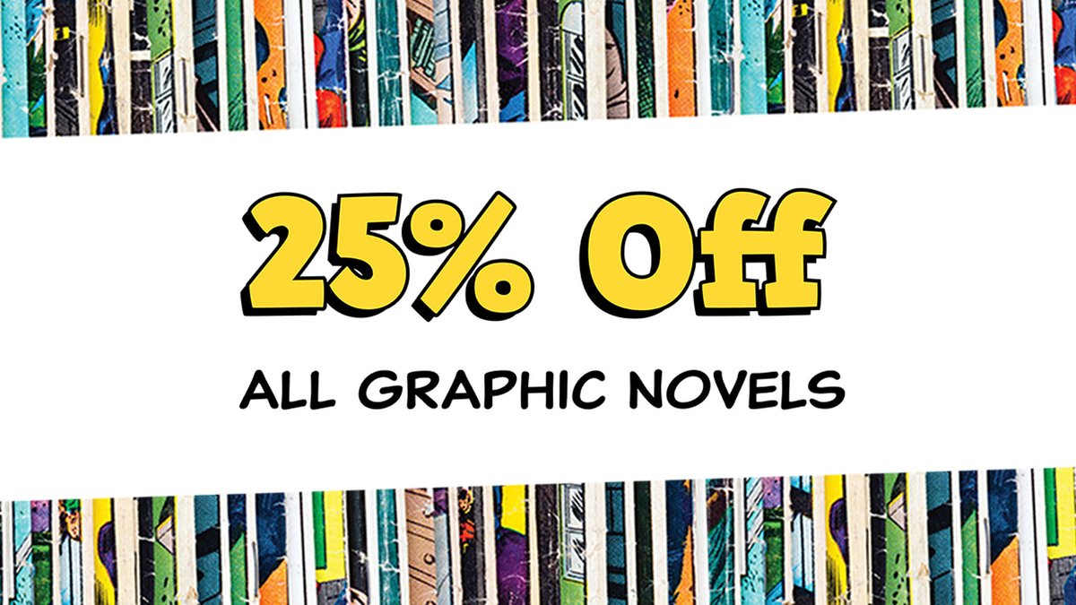 Explore our Graphic Novel Selection  and save 25% this week.- mailchi.mp/umn/graphicnov…