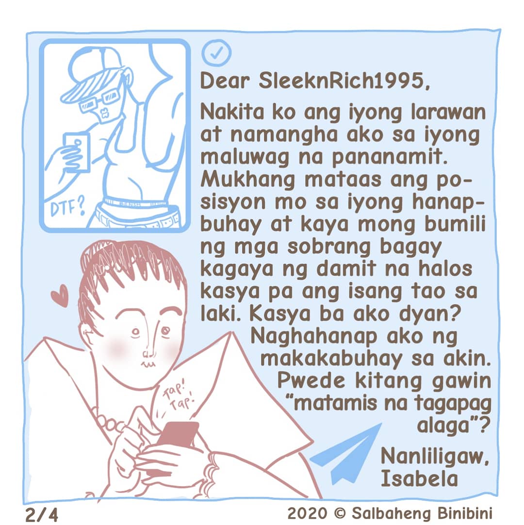salbahengbb's tweet photo. Kaway kaway mga nakakarelate! English translation at https://t.co/ewzOc9BHZi #onlinedating #onlinedatingintheph #bumbleph #tinderphilippines #okc #okcupid https://t.co/U39olDO5Ad