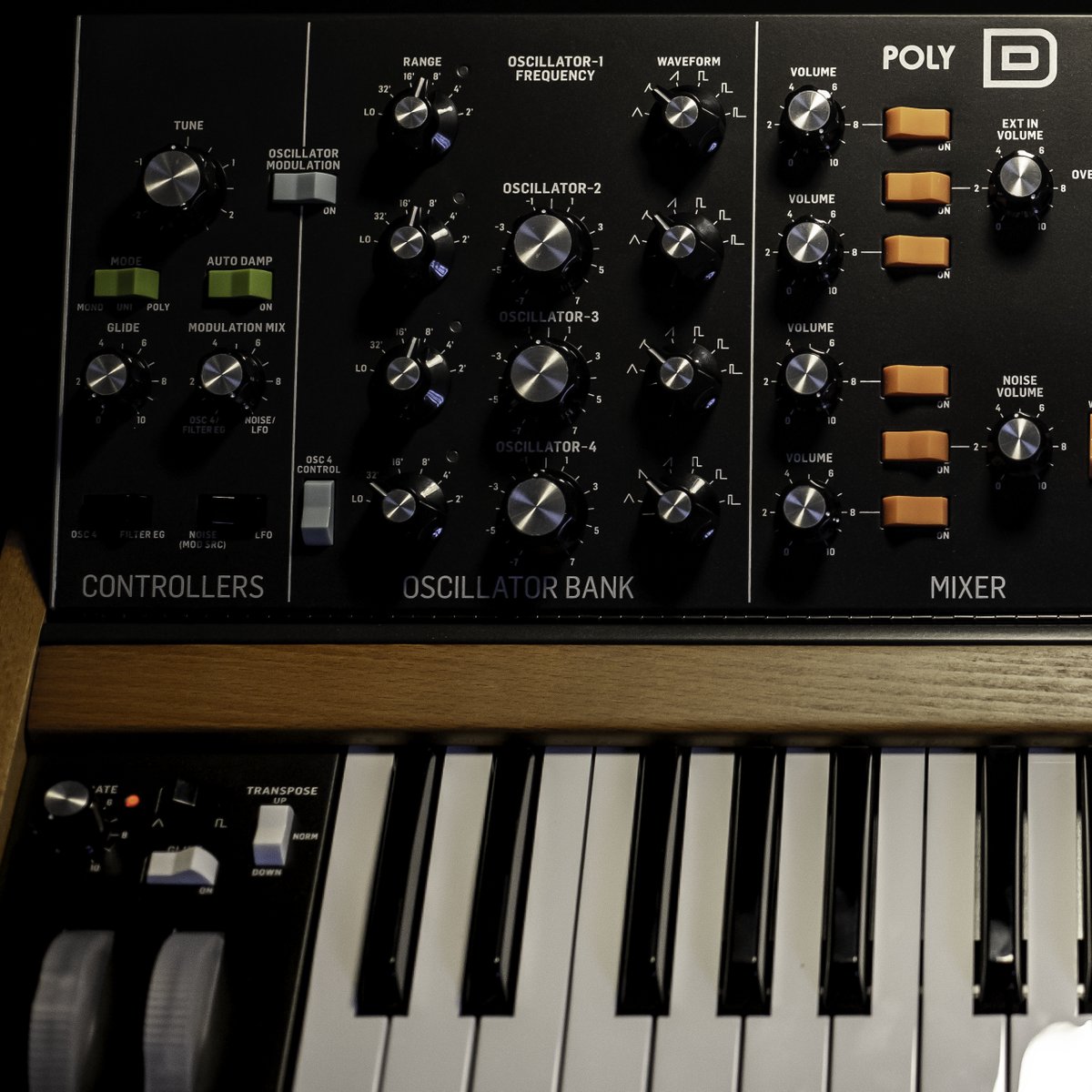 Firm_Music's tweet photo. You can truly conjure up any sound with the POLY D! 

#Synth #AnalogSynth #Behringer #BehringerPolyD #PolyD https://t.co/QWmhr0vfMM