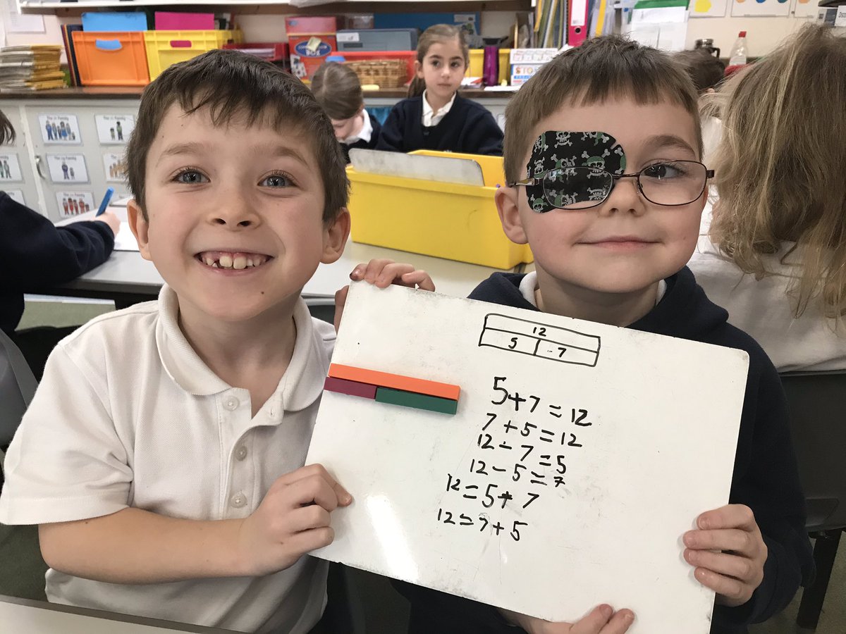 DanesfieldY2's tweet photo. Using cuisenaire rods to understand bar models can represent calculations #crazycalculations #mathsmodels @DanesfieldY2 @DanesfieldSchl https://t.co/PxuuokxFLX