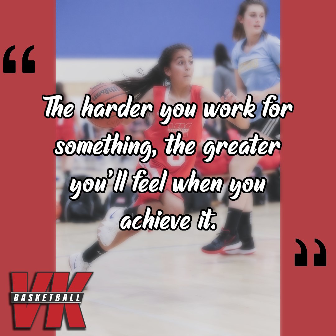 Work hard for what you want.

#motivationalmonday #quoteoftheday #vkbasketball #vkfamily